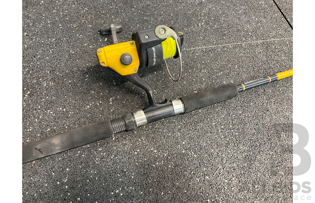 SILSTAR Big Water Fishing Rod with Big60 Reel