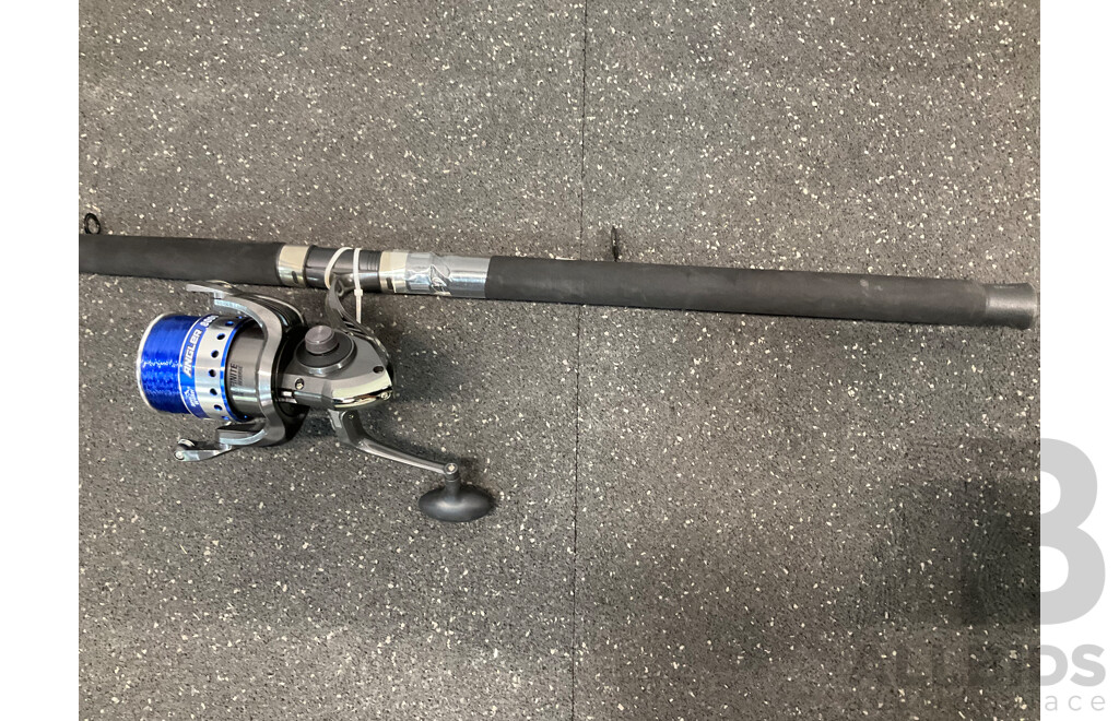 Javis Walker Angler 12' Surf Combo - Fishing Rod with Angler 8000 Reel