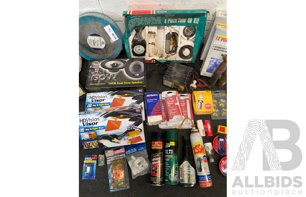 Assorted Automotive Accessories and Car Parts