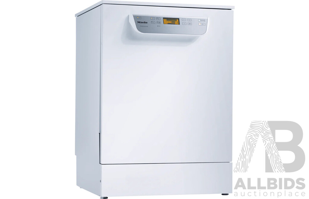 MIELE PG8059W White Commercial Freshwater Freestanding Dishwasher - RRP $9,537