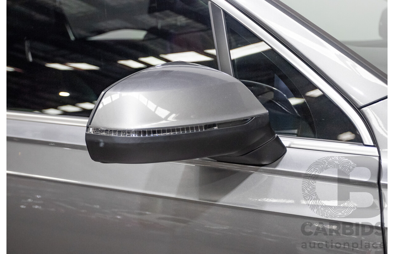 03/2017 Audi Q7 3.0 TDI QUATTRO (AWD) 4M MY17 4D Wagon Graphite Grey Metallic Turbo Diesel (200KW) 3.0L - 7 Seater