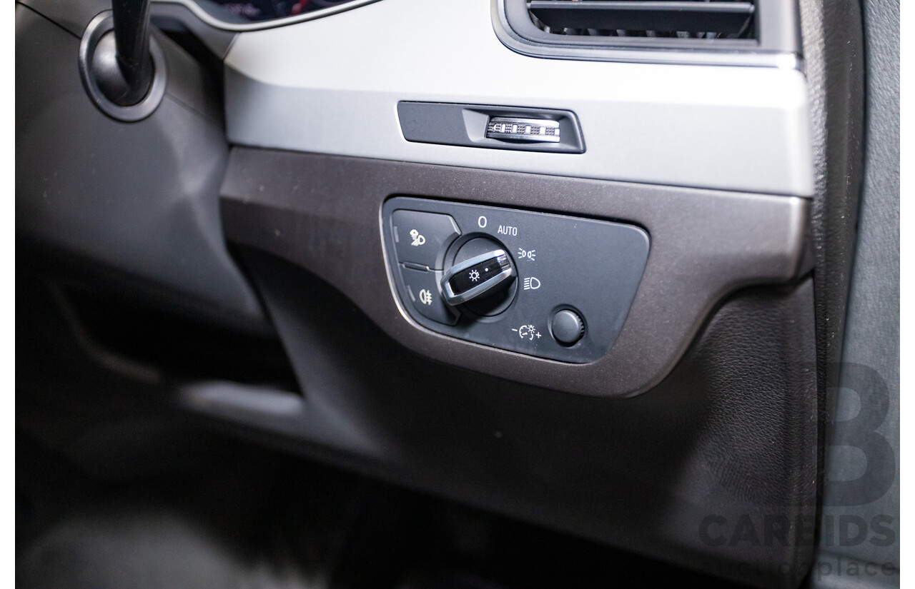 03/2017 Audi Q7 3.0 TDI QUATTRO (AWD) 4M MY17 4D Wagon Graphite Grey Metallic Turbo Diesel (200KW) 3.0L - 7 Seater