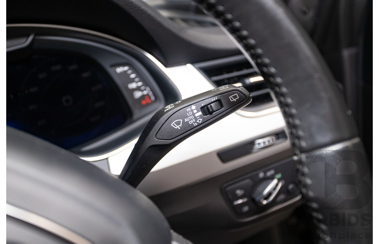 03/2017 Audi Q7 3.0 TDI QUATTRO (AWD) 4M MY17 4D Wagon Graphite Grey Metallic Turbo Diesel (200KW) 3.0L - 7 Seater