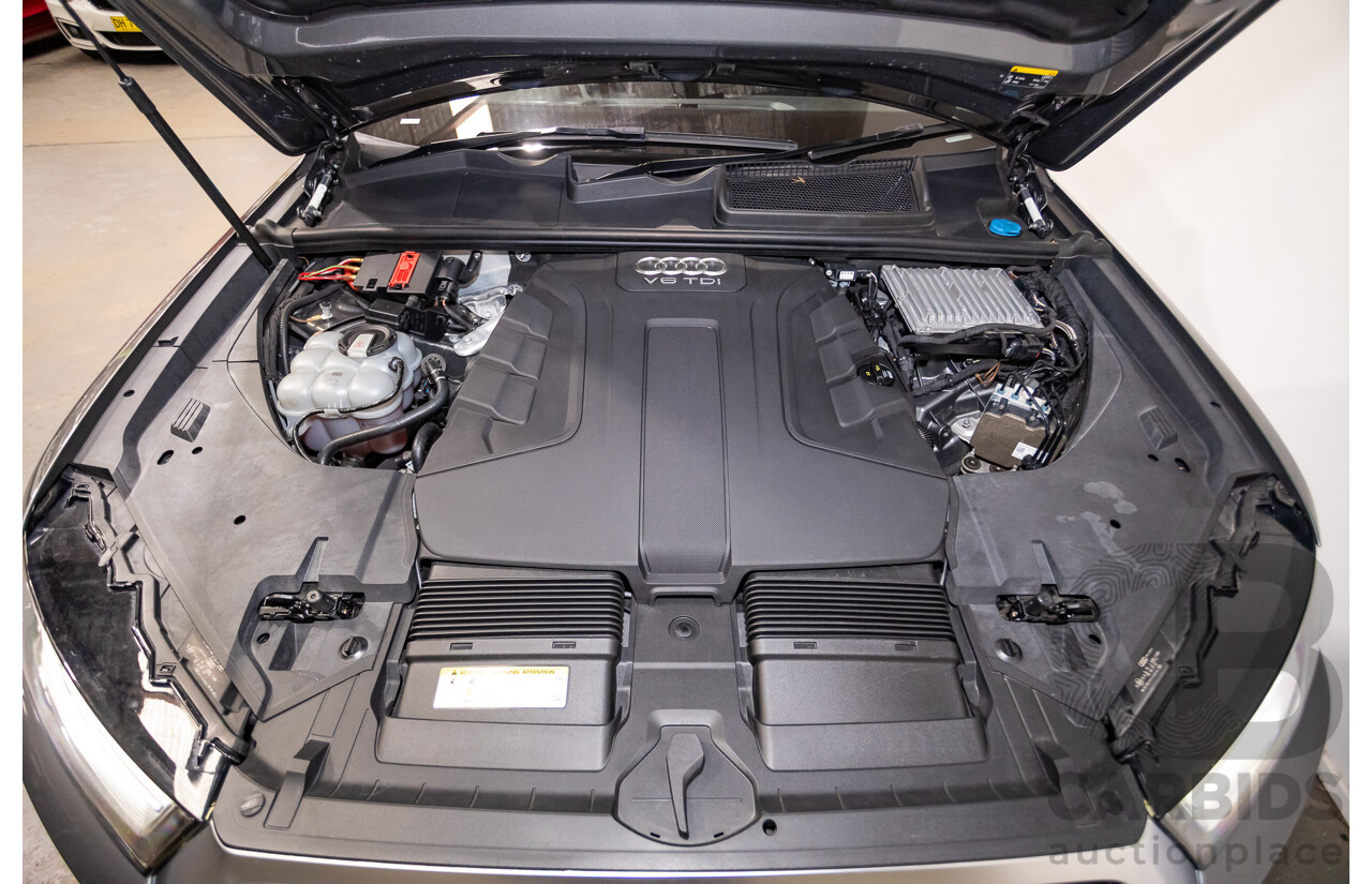 03/2017 Audi Q7 3.0 TDI QUATTRO (AWD) 4M MY17 4D Wagon Graphite Grey Metallic Turbo Diesel (200KW) 3.0L - 7 Seater