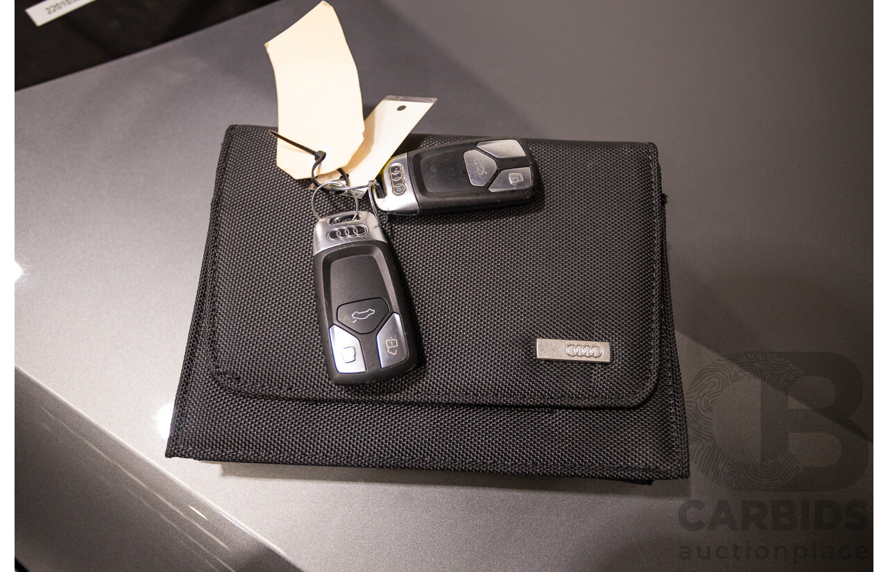 03/2017 Audi Q7 3.0 TDI QUATTRO (AWD) 4M MY17 4D Wagon Graphite Grey Metallic Turbo Diesel (200KW) 3.0L - 7 Seater