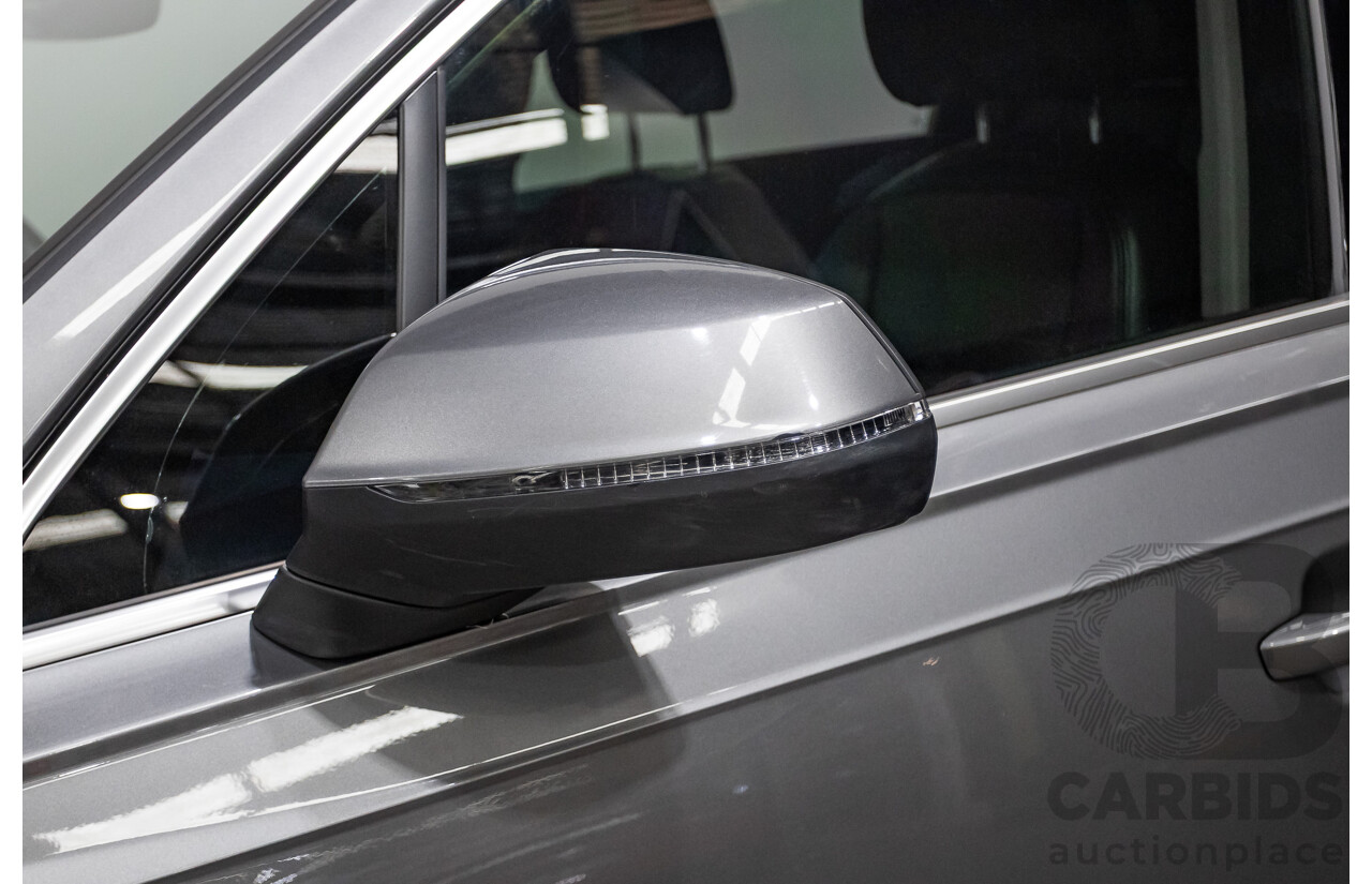 03/2017 Audi Q7 3.0 TDI QUATTRO (AWD) 4M MY17 4D Wagon Graphite Grey Metallic Turbo Diesel (200KW) 3.0L - 7 Seater