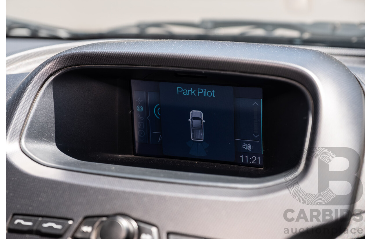 6/2015 Ford Ranger Wildtrak 3.2 (4x4) PX Crew Cab Utility Cool White Turbo Diesel 3.2L