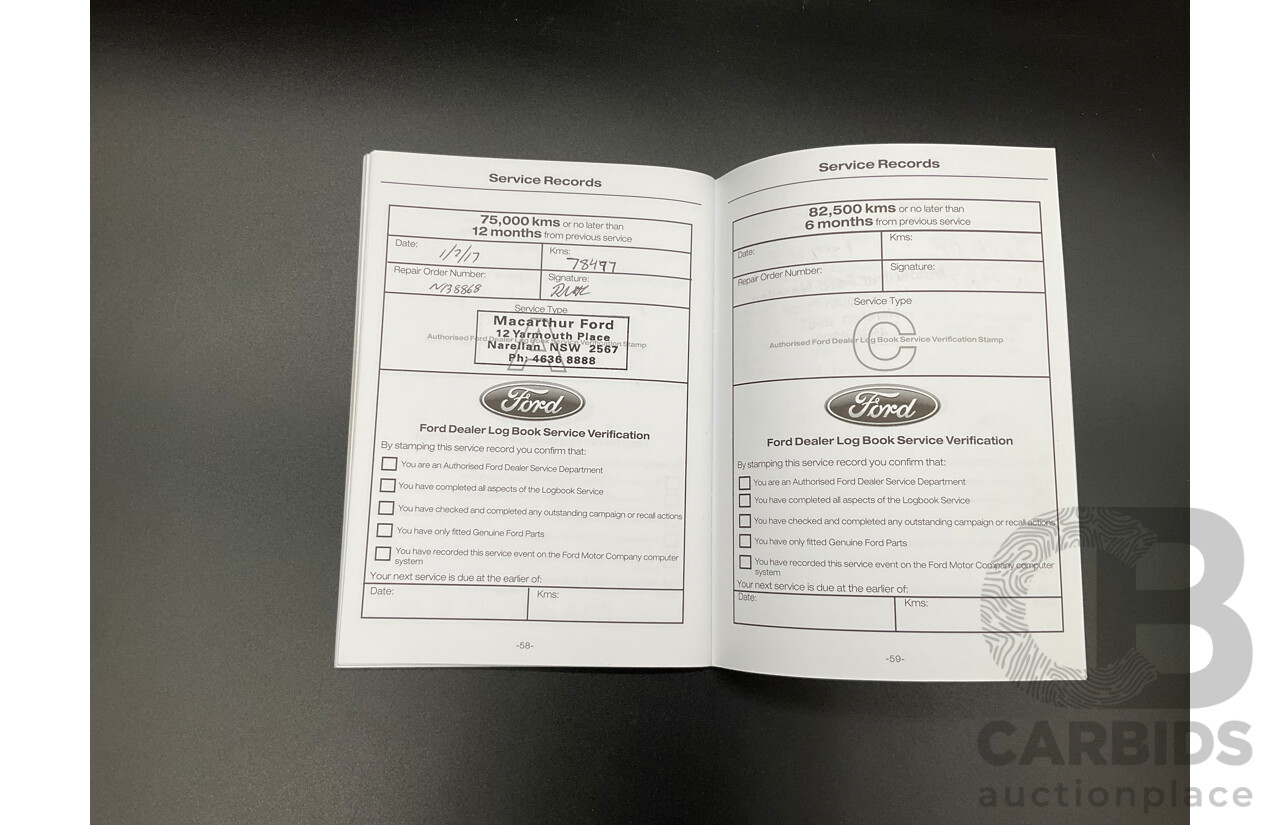 6/2015 Ford Ranger Wildtrak 3.2 (4x4) PX Crew Cab Utility Cool White Turbo Diesel 3.2L