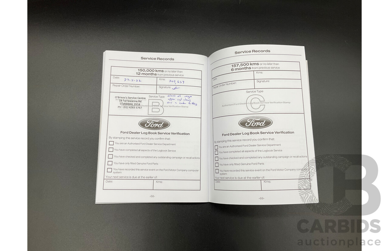 6/2015 Ford Ranger Wildtrak 3.2 (4x4) PX Crew Cab Utility Cool White Turbo Diesel 3.2L