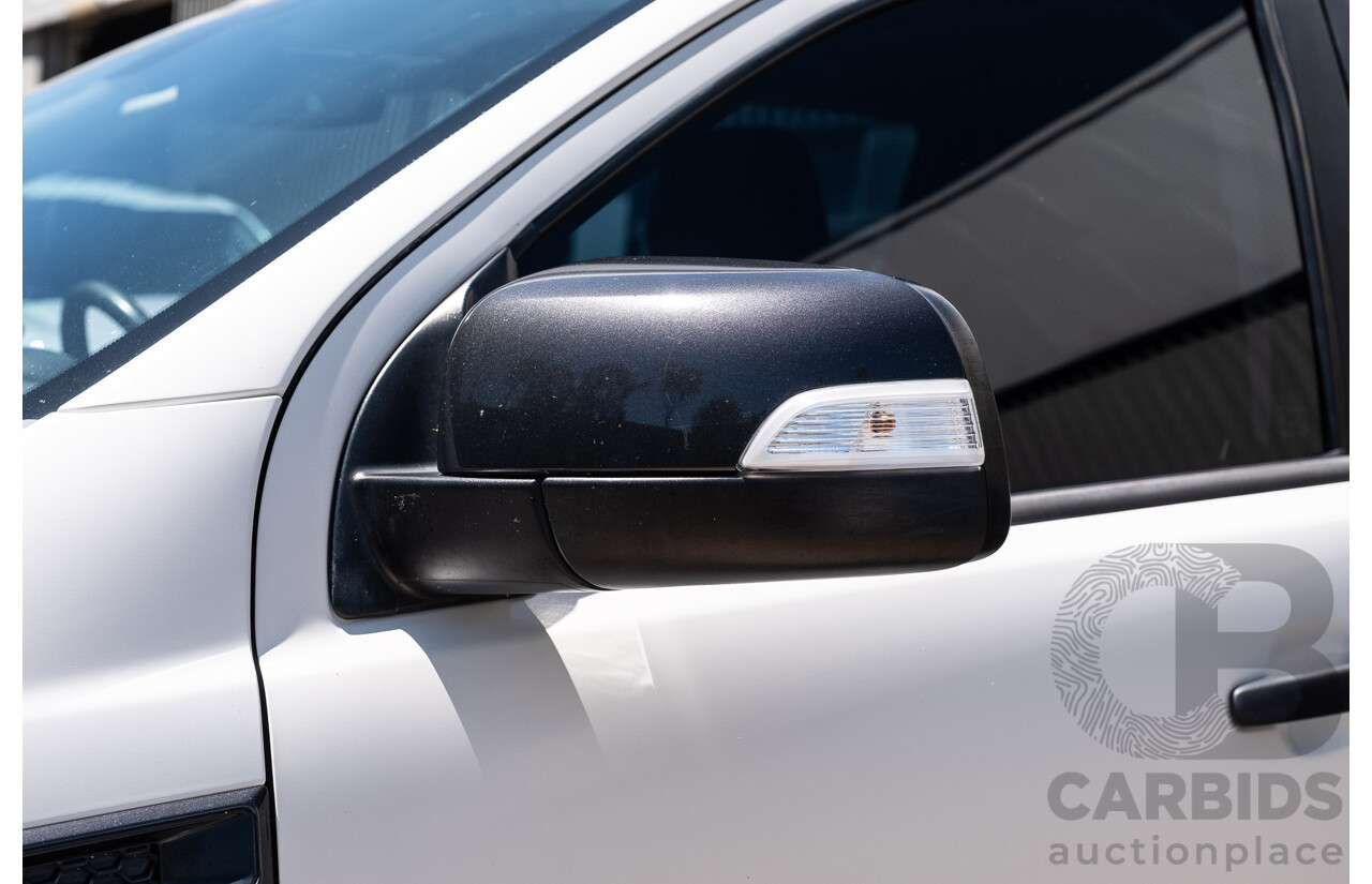 6/2015 Ford Ranger Wildtrak 3.2 (4x4) PX Crew Cab Utility Cool White Turbo Diesel 3.2L