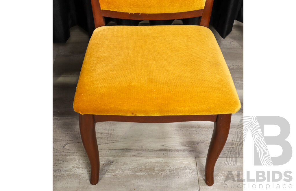 Set of Eight Vintage Parker Dining Chairs Inc Two Carvers