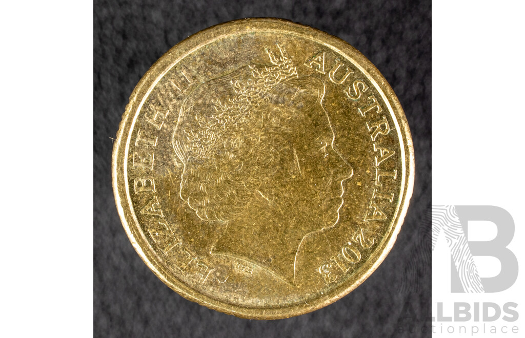 Australian 2013 Two Dollar Coin, QE2 Sixty Years Coronation