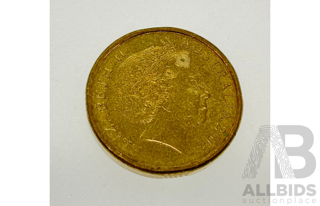 Australian 2013 Two Dollar Coin, QE2 Sixty Years Coronation