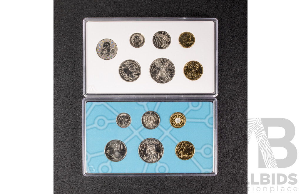 Australian RAM 2022 Six UNC Coin Set, Australia's Frontline Workers and 2023 Baby Coins UNC Set