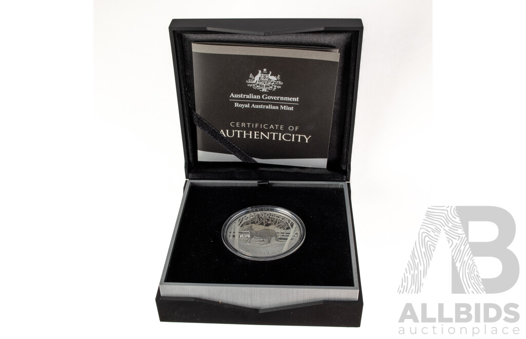 Australian RAM 2016 One Dollar Silver Proof Coin, Kangaroo Series, Seasons Change .999