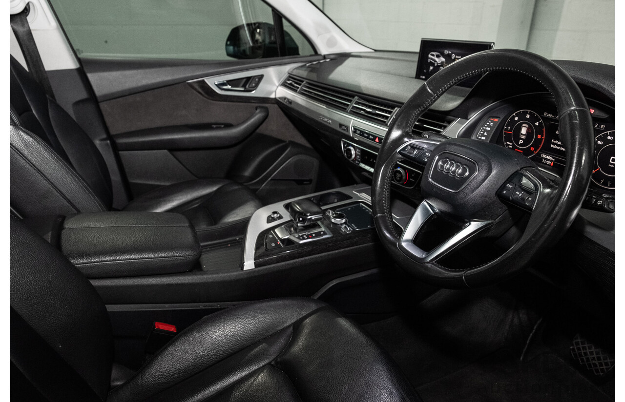 10/2015 Audi Q7 3.0 TDI Quattro (AWD) MY16 4M 4d Wagon Graphite Grey Metallic Turbo Diesel V6 3.0L
