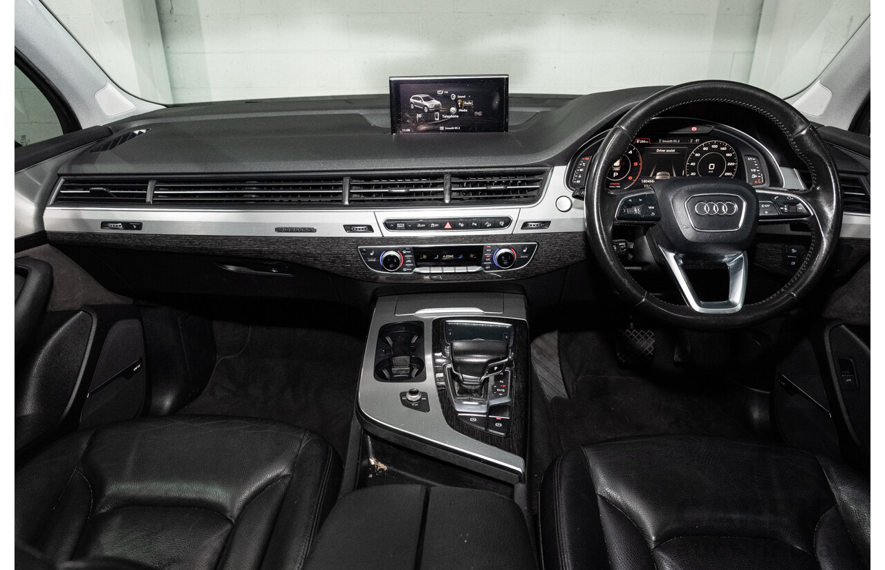 10/2015 Audi Q7 3.0 TDI Quattro (AWD) MY16 4M 4d Wagon Graphite Grey Metallic Turbo Diesel V6 3.0L