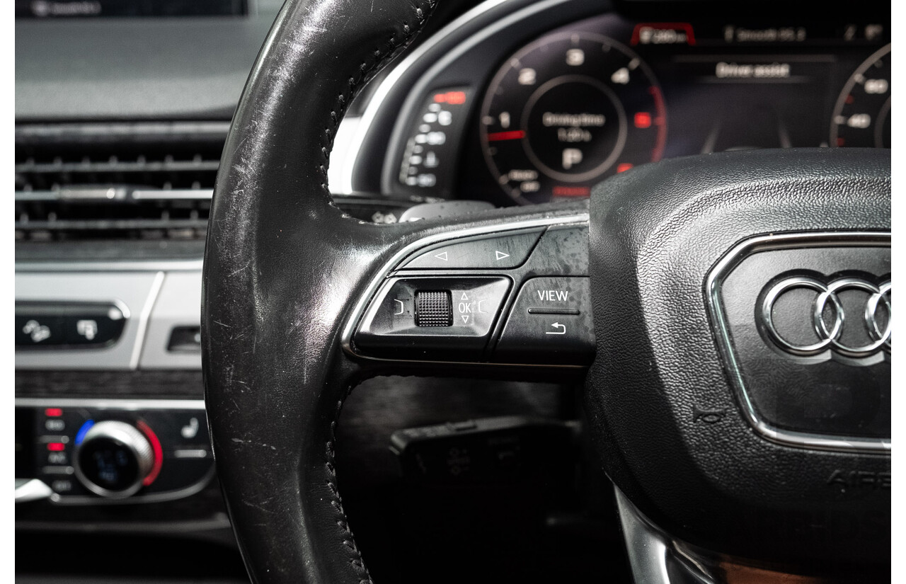 10/2015 Audi Q7 3.0 TDI Quattro (AWD) MY16 4M 4d Wagon Graphite Grey Metallic Turbo Diesel V6 3.0L