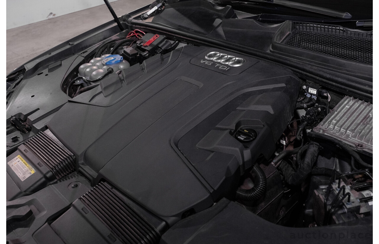 10/2015 Audi Q7 3.0 TDI Quattro (AWD) MY16 4M 4d Wagon Graphite Grey Metallic Turbo Diesel V6 3.0L