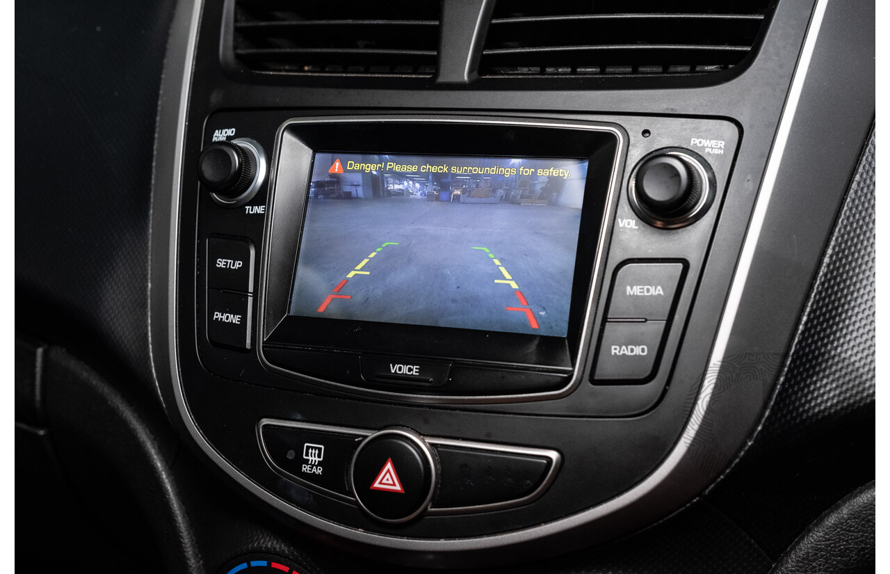 08/2017 Hyundai Accent Sport (FWD) RB6 MY18 5d Hatchback Lake Silver 1.6L