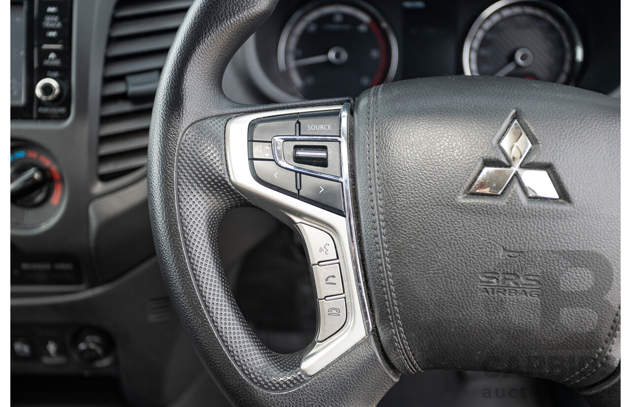 02/2021 Mitsubishi Triton GLX (4x4) MR MY21 Double Cab Utility White Turbo Diesel 2.4L