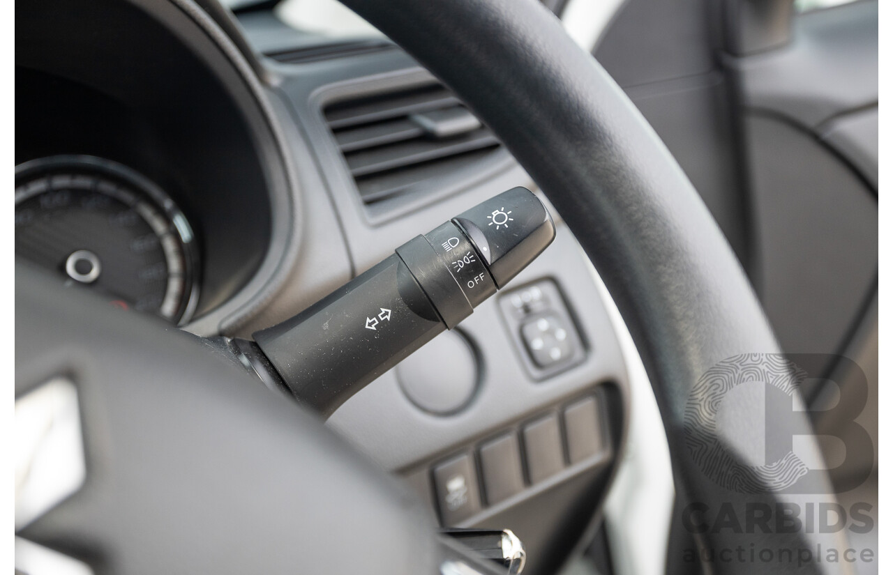 02/2021 Mitsubishi Triton GLX (4x4) MR MY21 Double Cab Utility White Turbo Diesel 2.4L