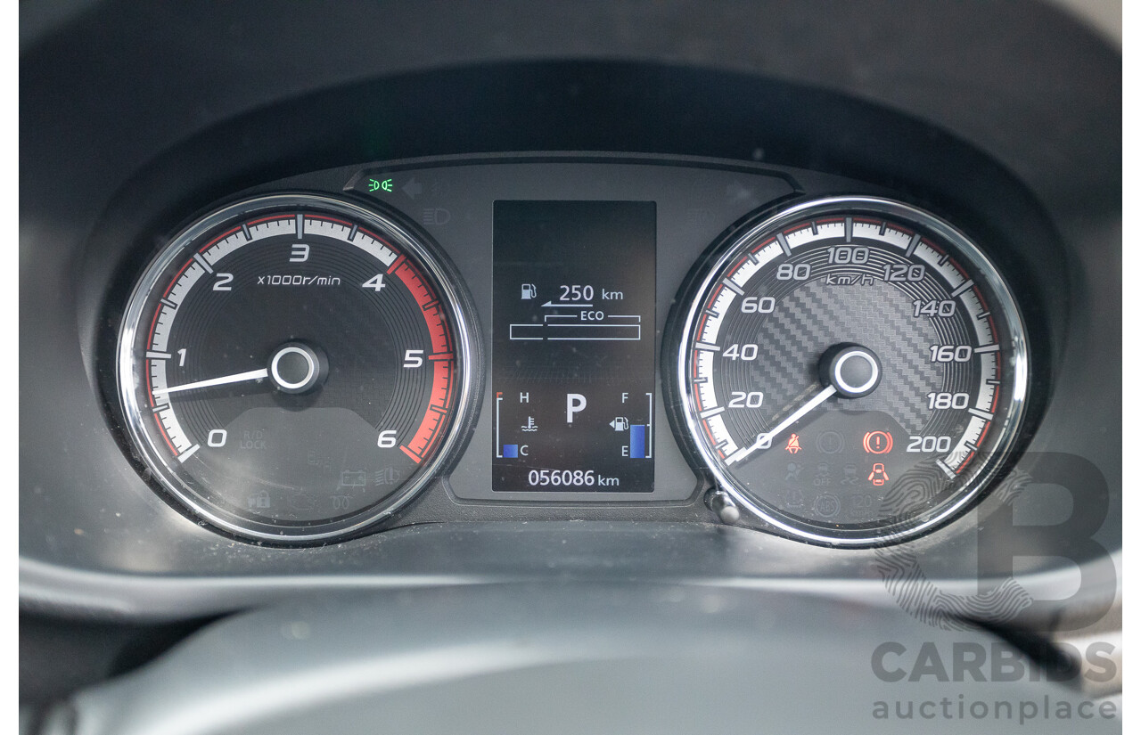 02/2021 Mitsubishi Triton GLX (4x4) MR MY21 Double Cab Utility White Turbo Diesel 2.4L