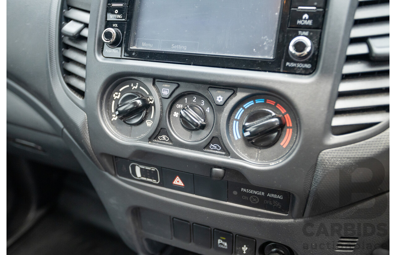 02/2021 Mitsubishi Triton GLX (4x4) MR MY21 Double Cab Utility White Turbo Diesel 2.4L