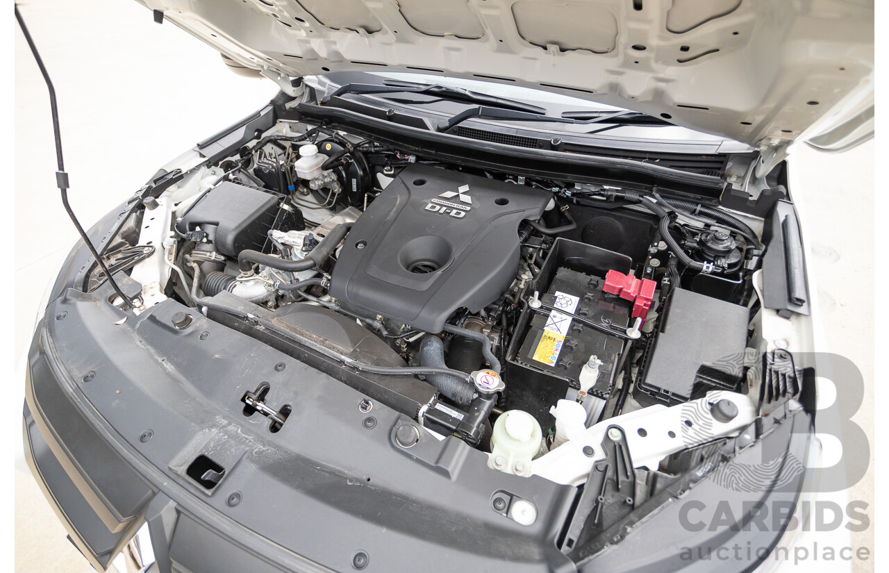 02/2021 Mitsubishi Triton GLX (4x4) MR MY21 Double Cab Utility White Turbo Diesel 2.4L