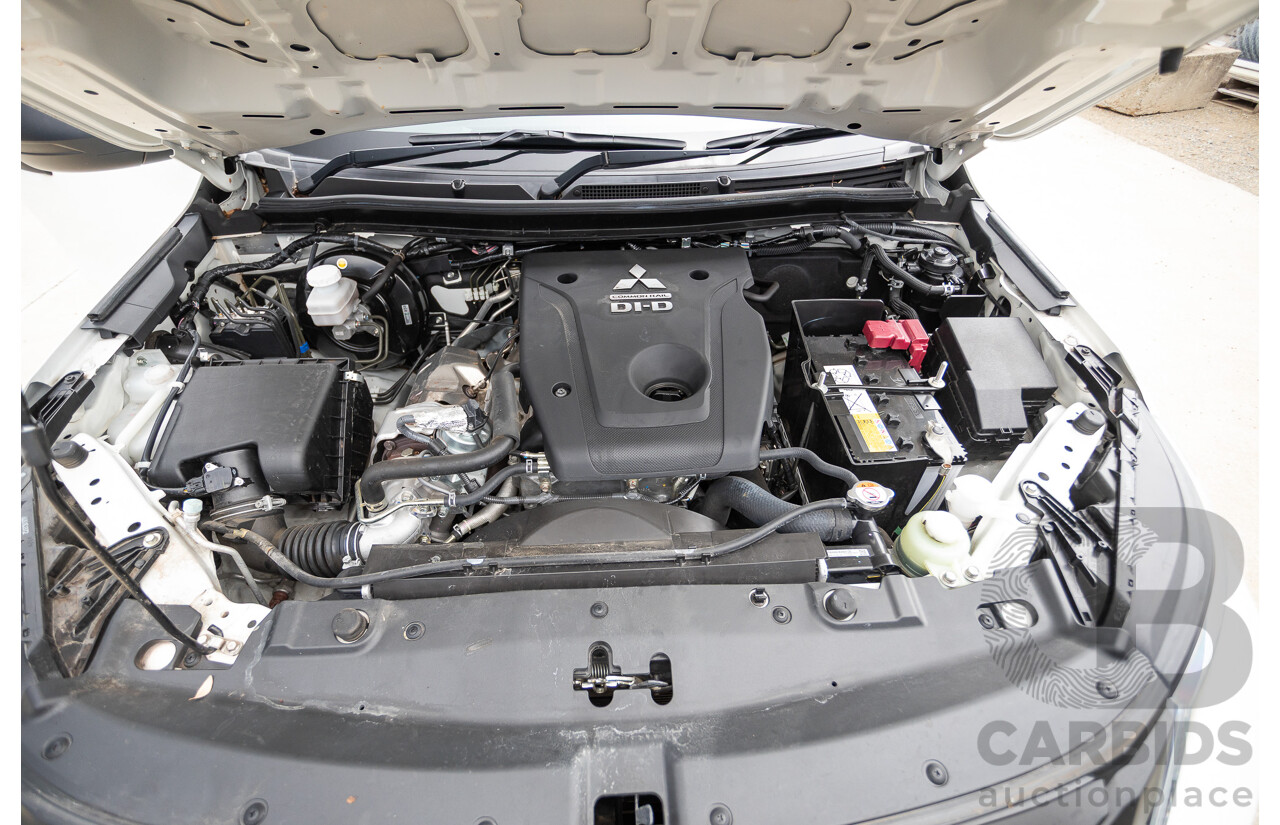 02/2021 Mitsubishi Triton GLX (4x4) MR MY21 Double Cab Utility White Turbo Diesel 2.4L