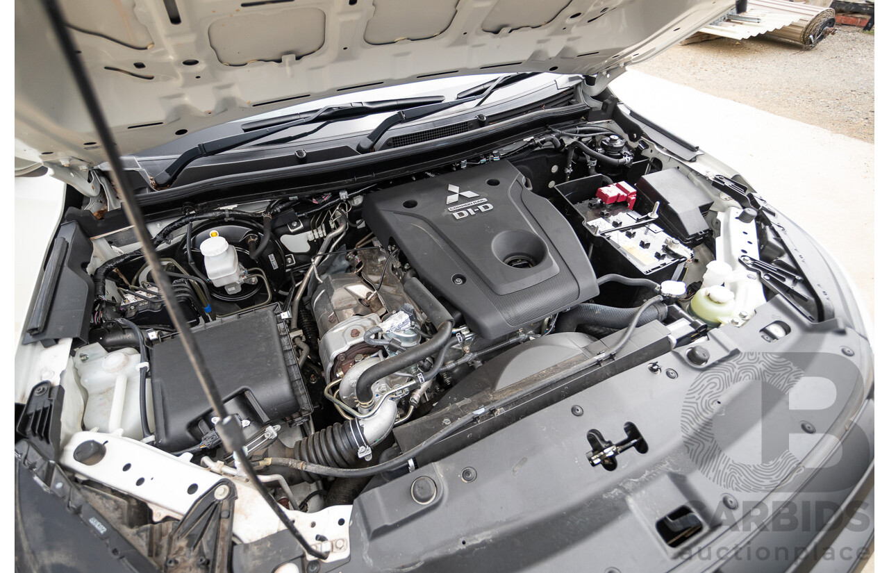 02/2021 Mitsubishi Triton GLX (4x4) MR MY21 Double Cab Utility White Turbo Diesel 2.4L