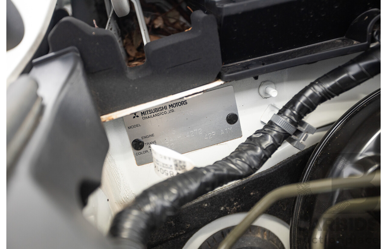 02/2021 Mitsubishi Triton GLX (4x4) MR MY21 Double Cab Utility White Turbo Diesel 2.4L