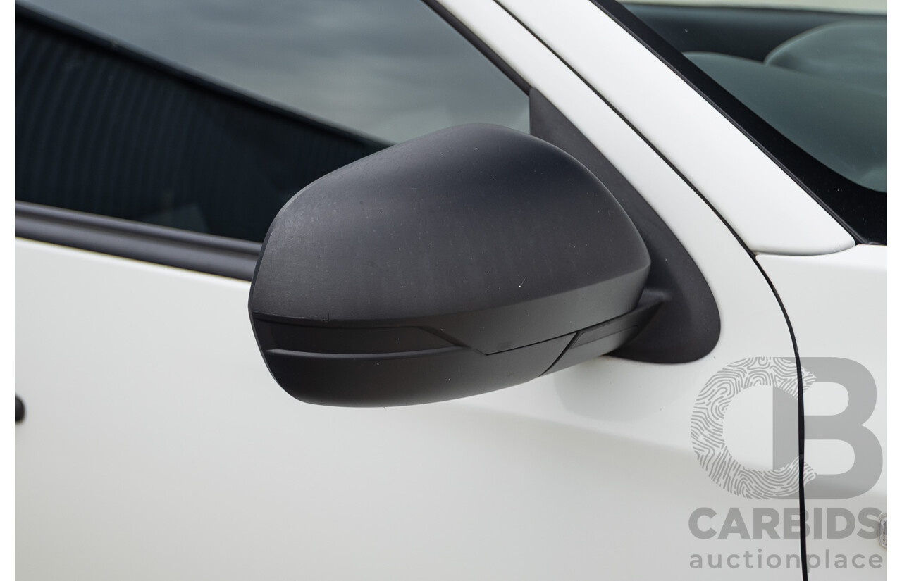 02/2021 Mitsubishi Triton GLX (4x4) MR MY21 Double Cab Utility White Turbo Diesel 2.4L