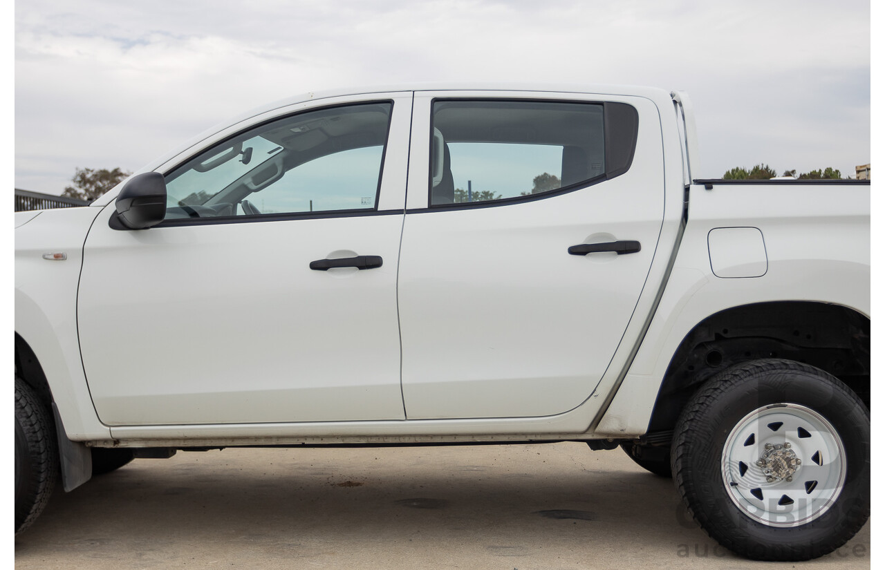02/2021 Mitsubishi Triton GLX (4x4) MR MY21 Double Cab Utility White Turbo Diesel 2.4L