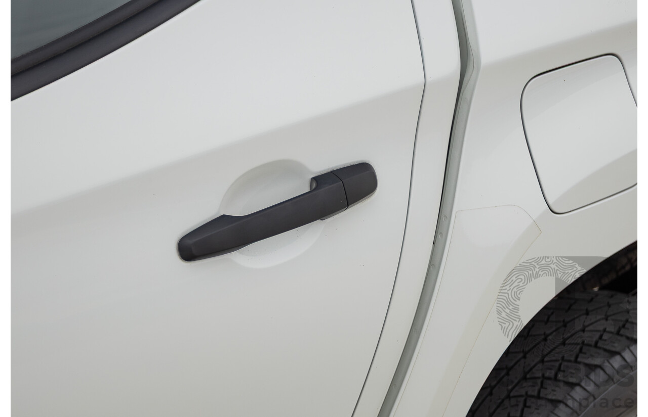 02/2021 Mitsubishi Triton GLX (4x4) MR MY21 Double Cab Utility White Turbo Diesel 2.4L