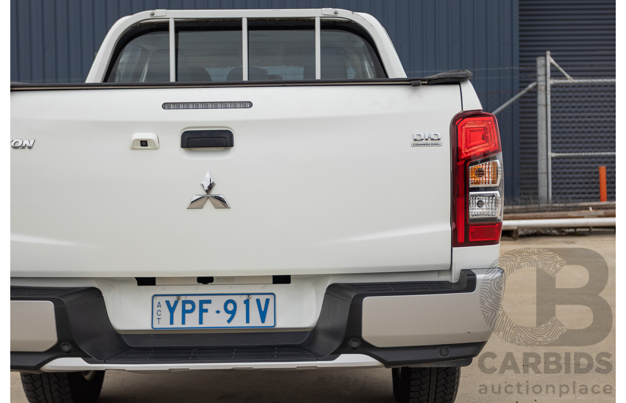 02/2021 Mitsubishi Triton GLX (4x4) MR MY21 Double Cab Utility White Turbo Diesel 2.4L