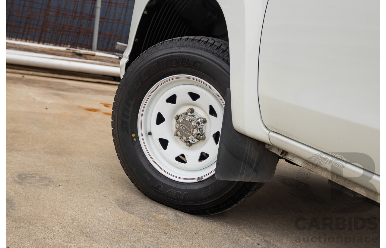 02/2021 Mitsubishi Triton GLX (4x4) MR MY21 Double Cab Utility White Turbo Diesel 2.4L