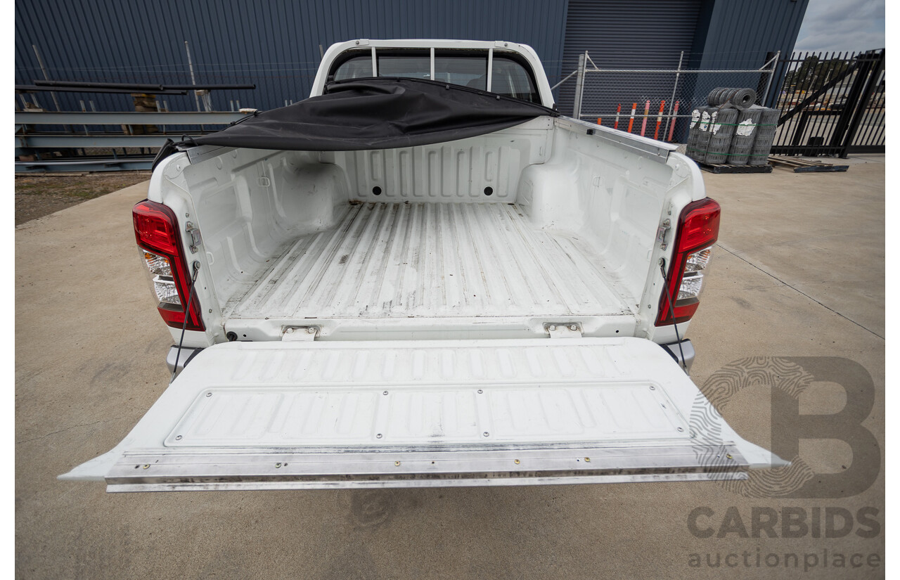 02/2021 Mitsubishi Triton GLX (4x4) MR MY21 Double Cab Utility White Turbo Diesel 2.4L