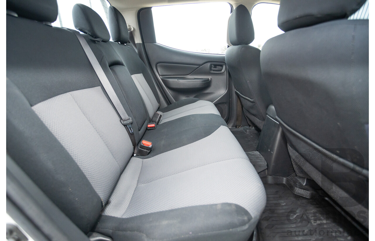 02/2021 Mitsubishi Triton GLX (4x4) MR MY21 Double Cab Utility White Turbo Diesel 2.4L