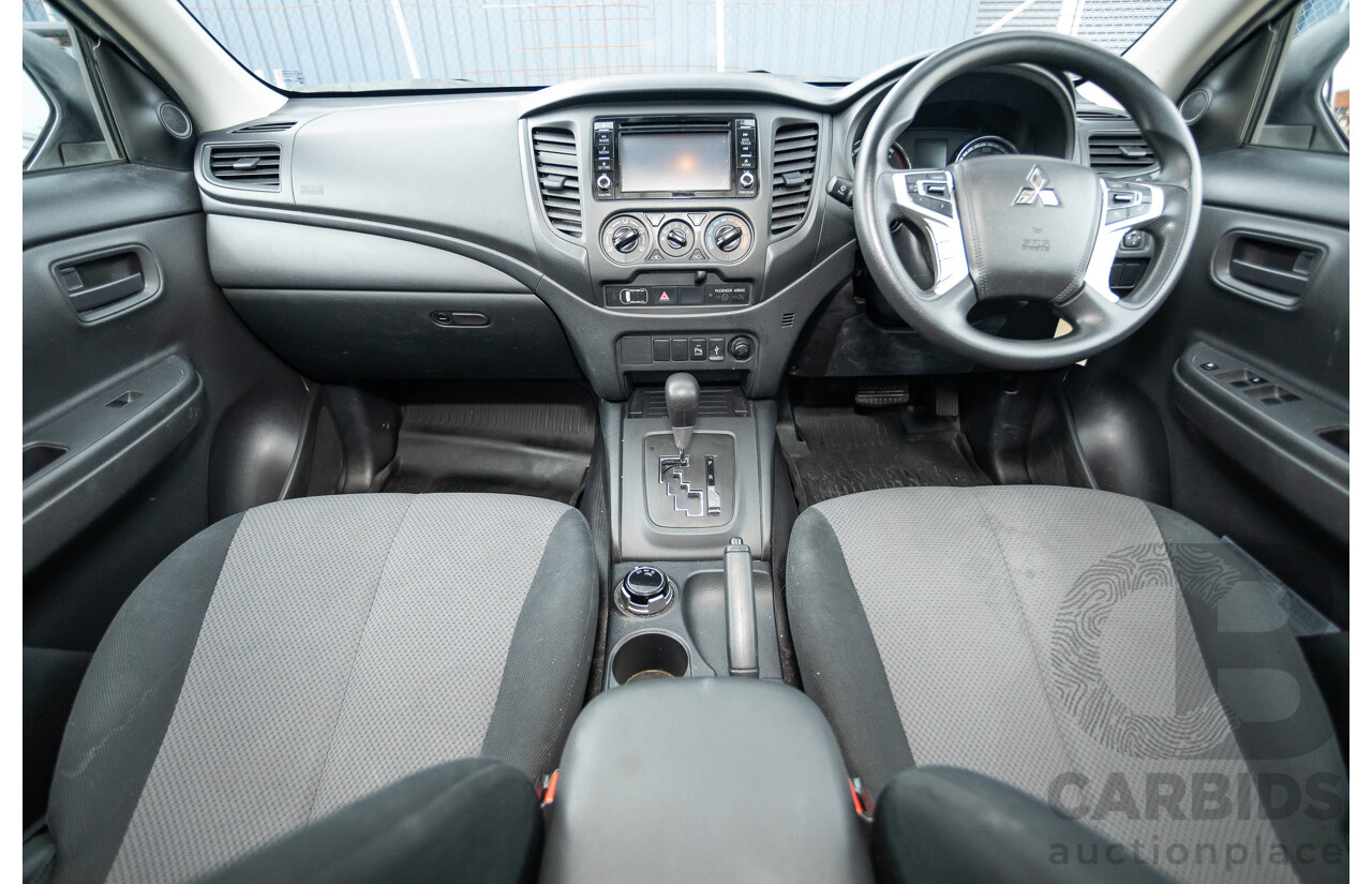 02/2021 Mitsubishi Triton GLX (4x4) MR MY21 Double Cab Utility White Turbo Diesel 2.4L