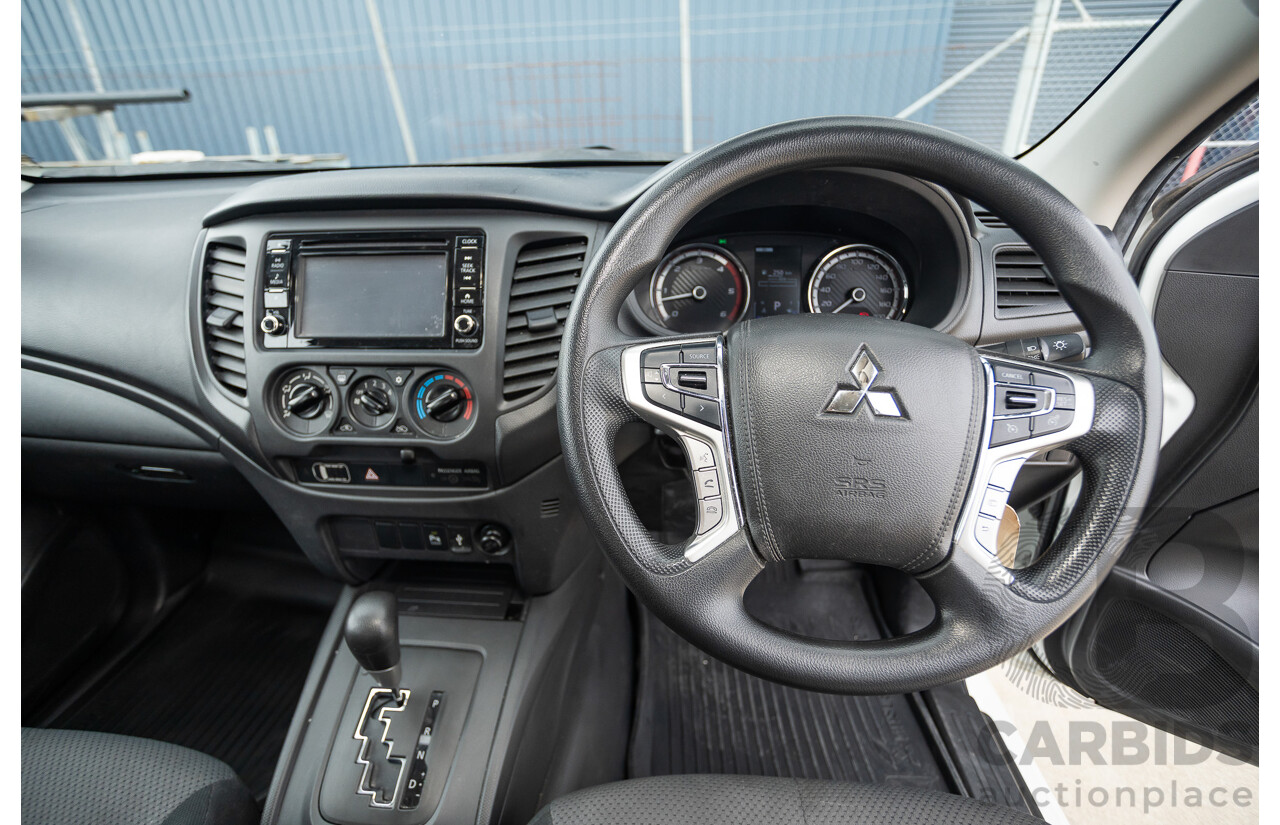 02/2021 Mitsubishi Triton GLX (4x4) MR MY21 Double Cab Utility White Turbo Diesel 2.4L