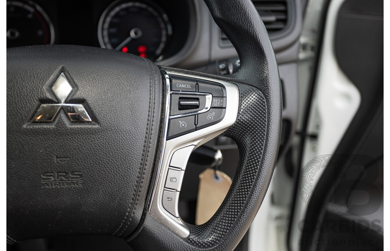 02/2021 Mitsubishi Triton GLX (4x4) MR MY21 Double Cab Utility White Turbo Diesel 2.4L