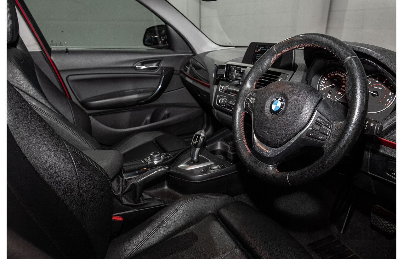 4/2015 BMW 116i Sportline F20 MY15 5d Hatchback Crimson Red Turbo 1.6L