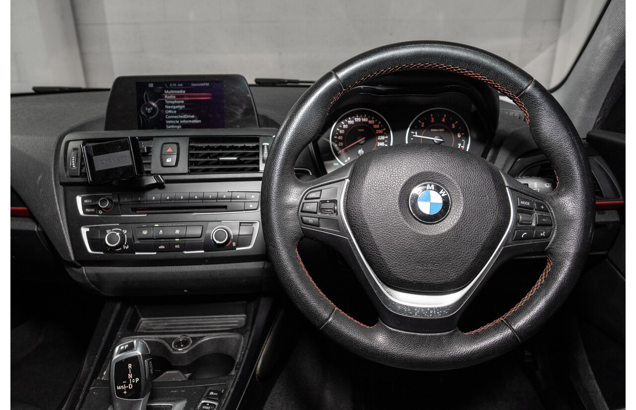 4/2015 BMW 116i Sportline F20 MY15 5d Hatchback Crimson Red Turbo 1.6L