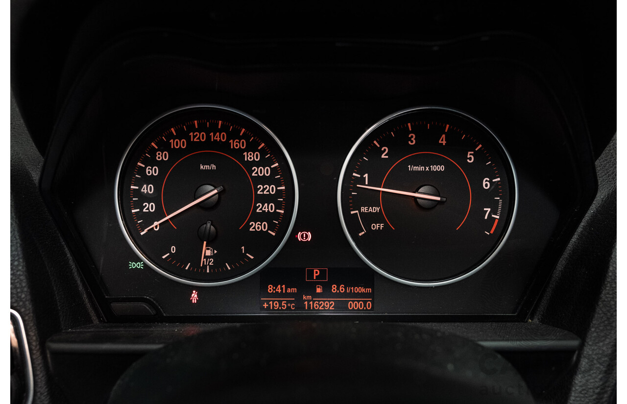 4/2015 BMW 116i Sportline F20 MY15 5d Hatchback Crimson Red Turbo 1.6L