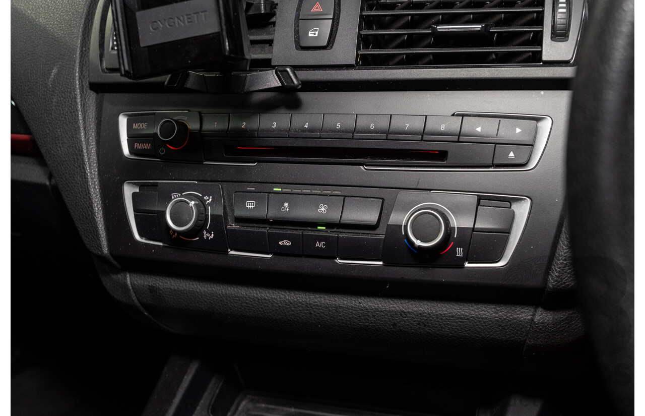 4/2015 BMW 116i Sportline F20 MY15 5d Hatchback Crimson Red Turbo 1.6L