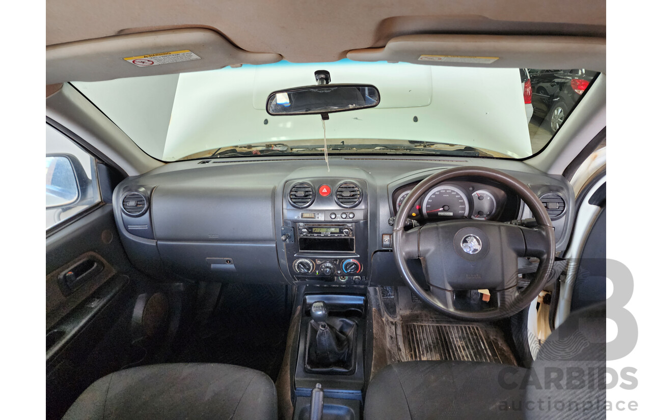 3/2011 Holden Colorado LX (4x4) RC MY11 Crew Cab P/Up White 3.0L