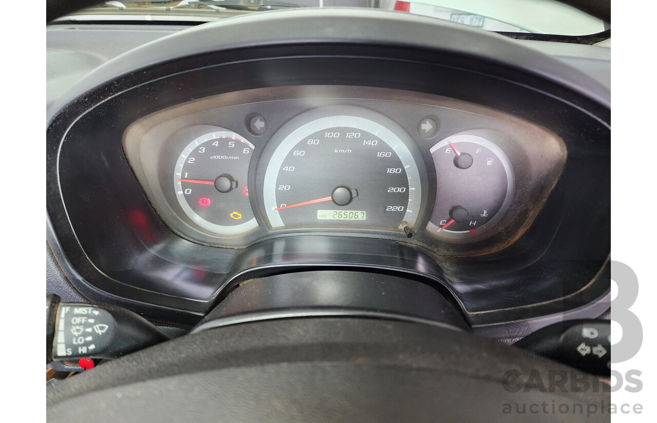 3/2011 Holden Colorado LX (4x4) RC MY11 Crew Cab P/Up White 3.0L