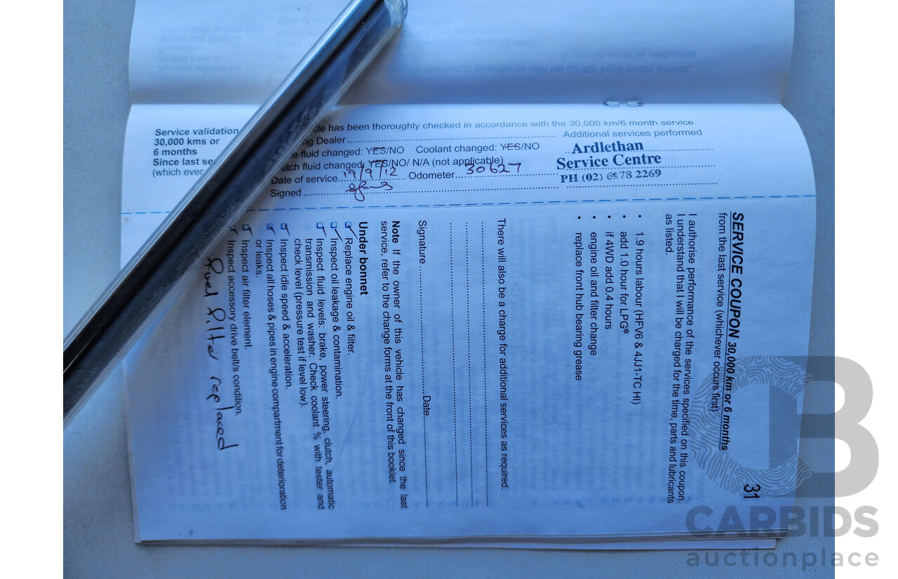 3/2011 Holden Colorado LX (4x4) RC MY11 Crew Cab P/Up White 3.0L