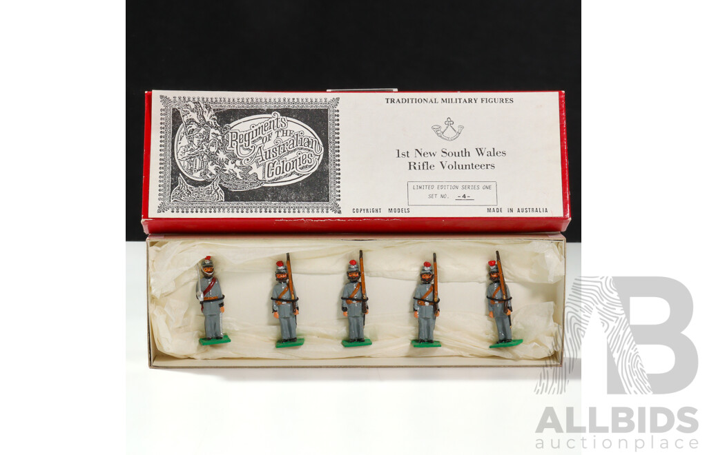 Limited Edition Australian Military Figures, 1st New South Wales Rifle Volunteers ‘Regiments of the Australian Colonies’ Series
